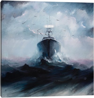 The Strong Canvas Art Print - Cruise Ship Art