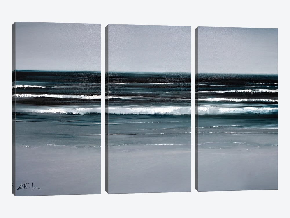 The Greatness Of Calm by Bozhena Fuchs 3-piece Canvas Wall Art