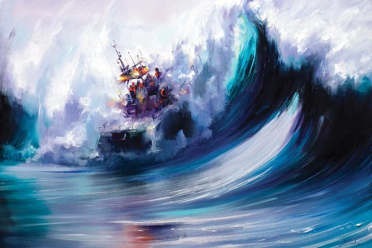Decisive Breakthrough by Bozhena Fuchs wall art