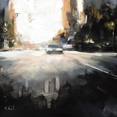 On The Way by Bozhena Fuchs framed wall art