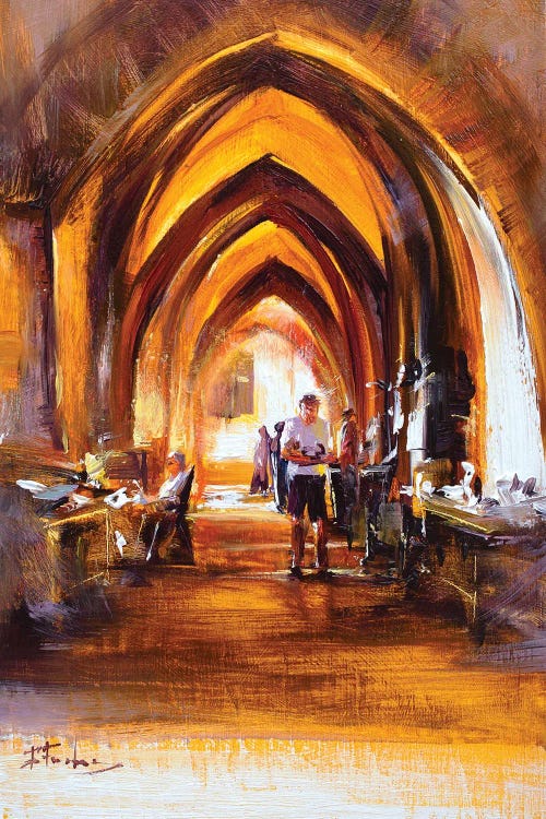 Afternoon Light by Bozhena Fuchs wall art