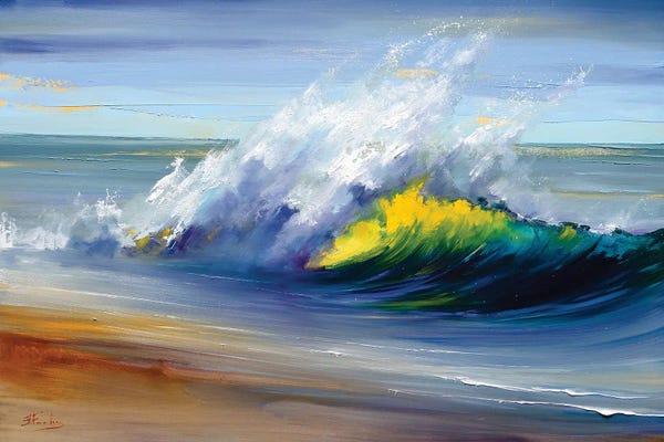 Bozhena Fuchs: A Bright Sunny Day by Bozhena Fuchs