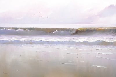 Silence After The Rain by Bozhena Fuchs framed wall art