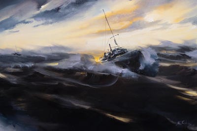 The Conqueror by Bozhena Fuchs framed wall art