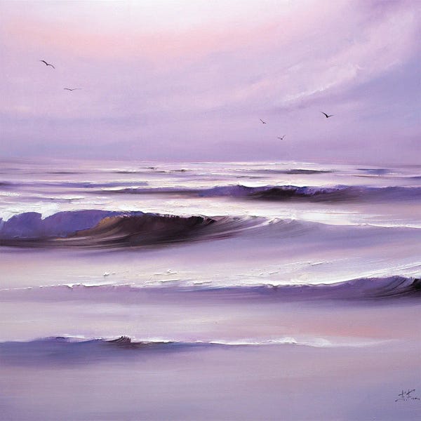 Pastel Impressionism: Serenity And Freedom by Bozhena Fuchs