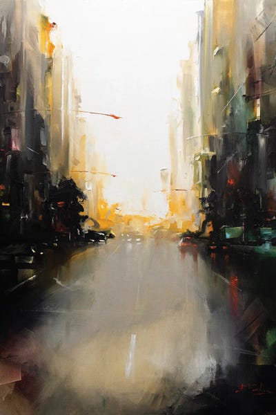 Bozhena Fuchs: Urban Street by Bozhena Fuchs