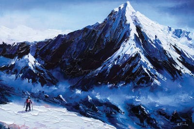 The Climber by Bozhena Fuchs framed wall art