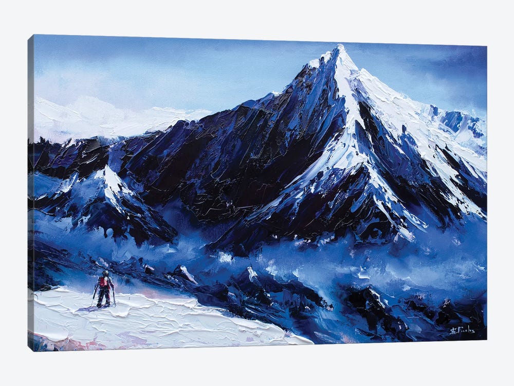 The Climber by Bozhena Fuchs 1-piece Canvas Artwork