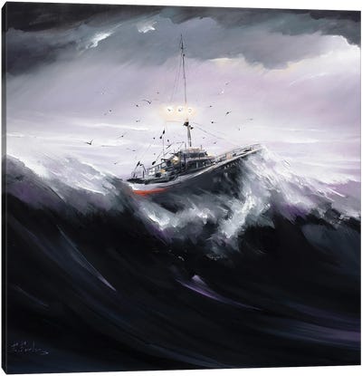 Admiral Canvas Art Print - Bozhena Fuchs
