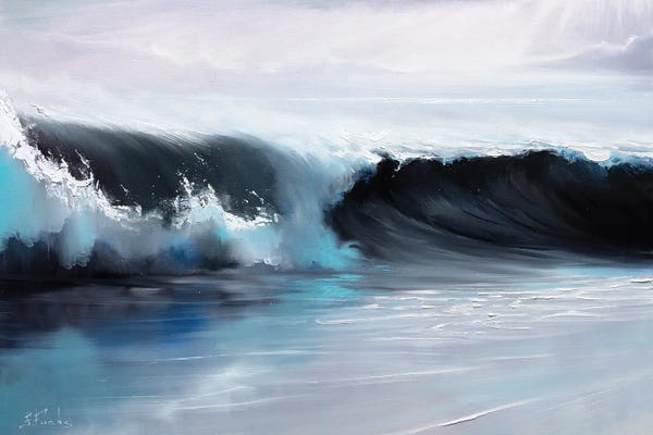 Waves: Splash by Bozhena Fuchs