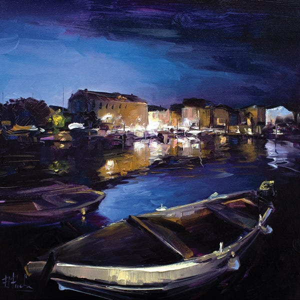 Croatia: Summer Evening In Preko, Croatia by Bozhena Fuchs