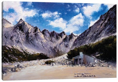 Cerro Catedral Mountain, Patagonia, San Carlos De Bariloche Canvas Art Print - Bozhena Fuchs