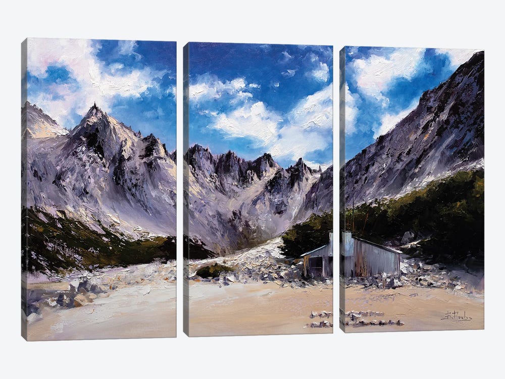 Cerro Catedral Mountain, Patagonia, San Carlos De Bariloche by Bozhena Fuchs 3-piece Canvas Art