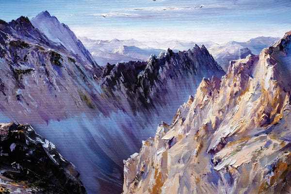 Bozhena Fuchs: The Greatness Of Mountains by Bozhena Fuchs