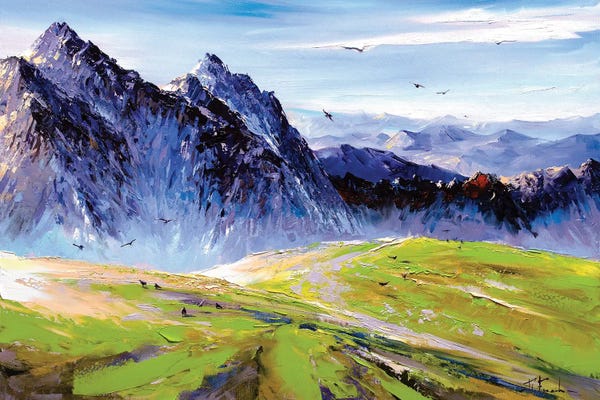 Clouds: Freedom by Bozhena Fuchs