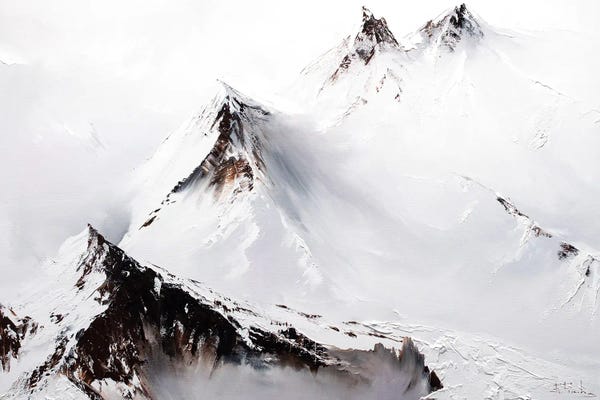 Winter Wonderland: Snowy Mountains by Bozhena Fuchs