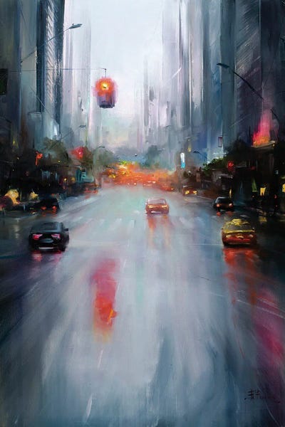 Bozhena Fuchs: Rainy Day by Bozhena Fuchs