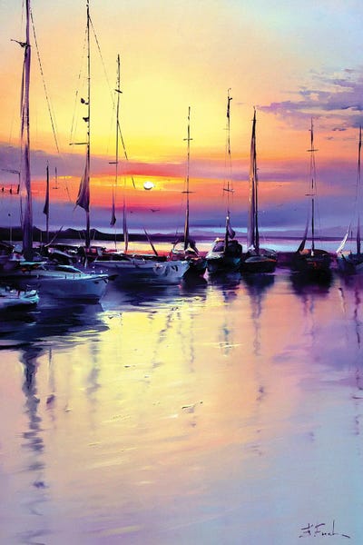 Bozhena Fuchs: On The Adriatic Sea by Bozhena Fuchs