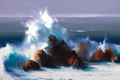 Serenity In Motion by Bozhena Fuchs framed wall art