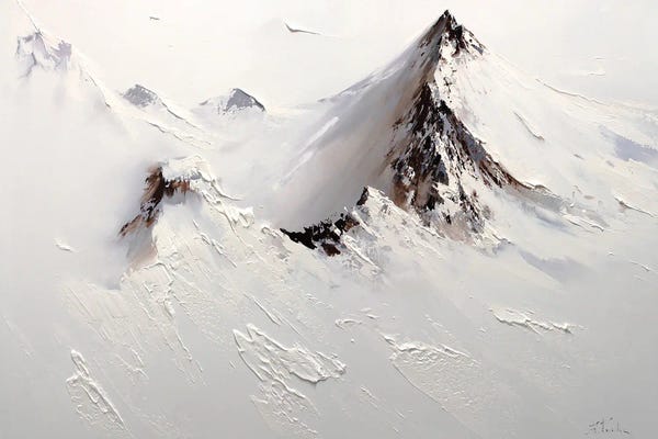 Snowy Mountains: Arctic Heights by Bozhena Fuchs
