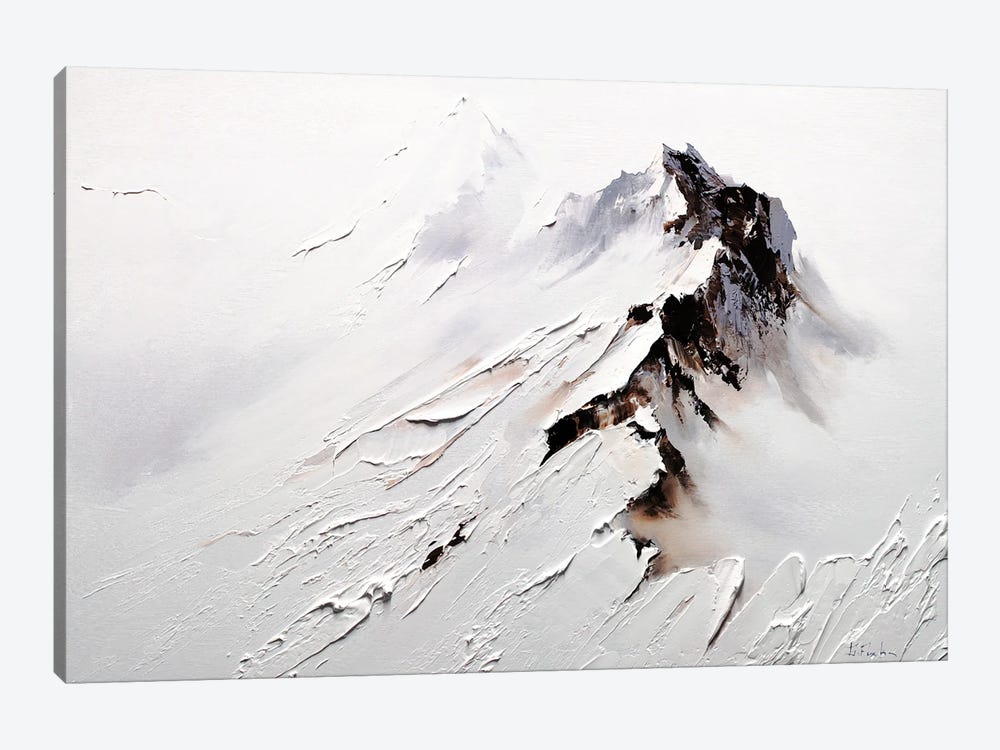Majestic Mountain Range by Bozhena Fuchs 1-piece Canvas Art