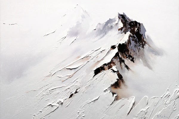 Bozhena Fuchs: Majestic Mountain Range by Bozhena Fuchs