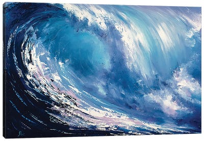 Wave Canvas Art Print - Bozhena Fuchs