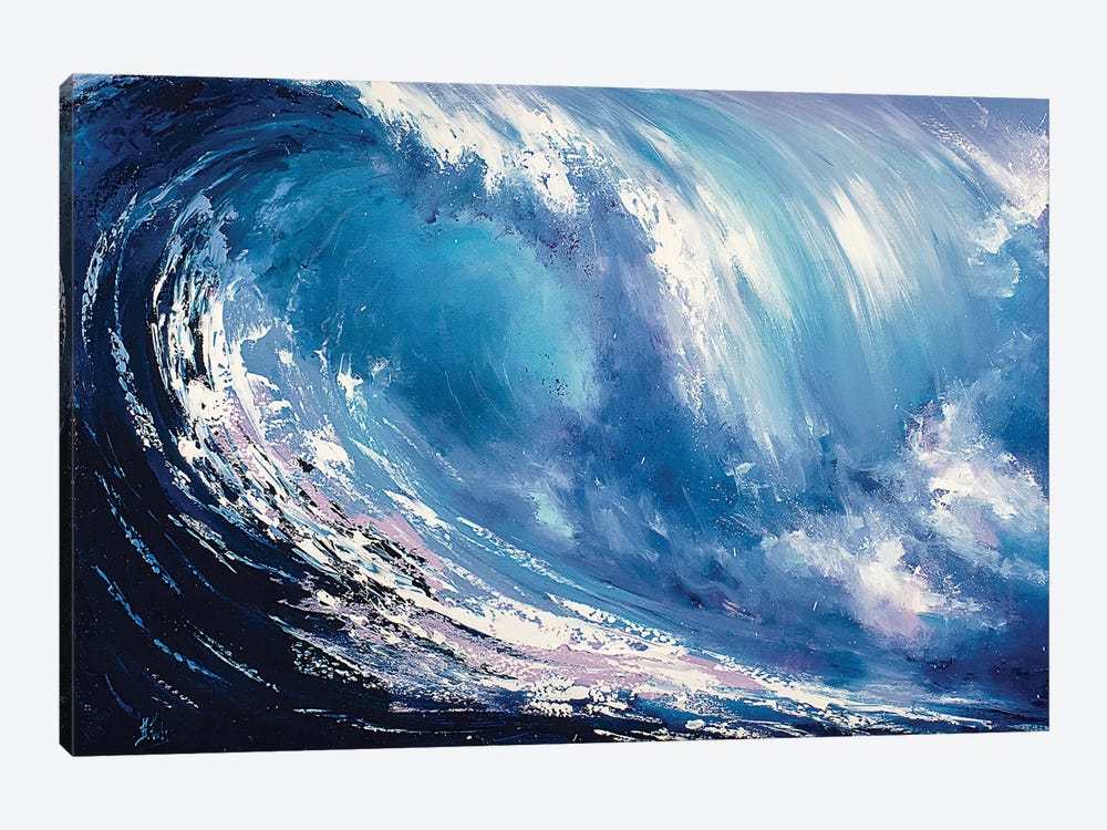 Wave by Bozhena Fuchs 1-piece Art Print