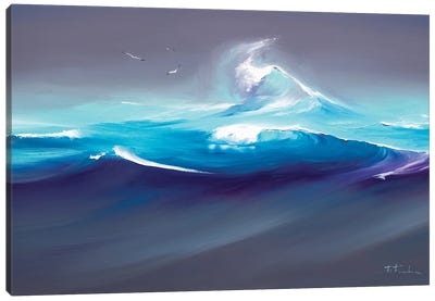 Dreams Of The Turquoise Sea Canvas Art Print - Bozhena Fuchs