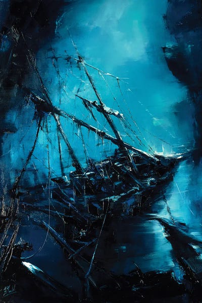 Underwater: The Shipwreck by Bozhena Fuchs