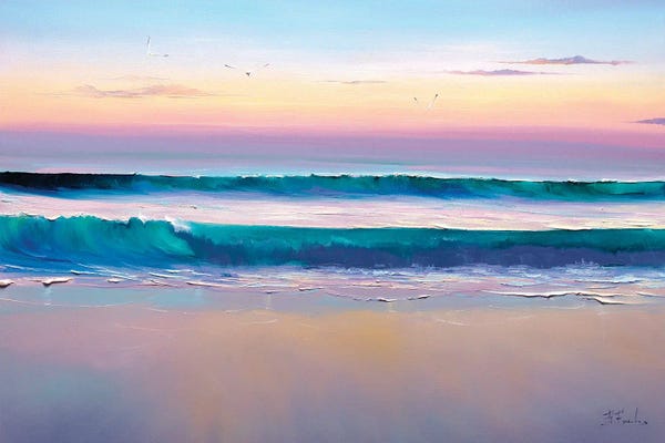 Beach Lover: Sunrise Symphony by Bozhena Fuchs