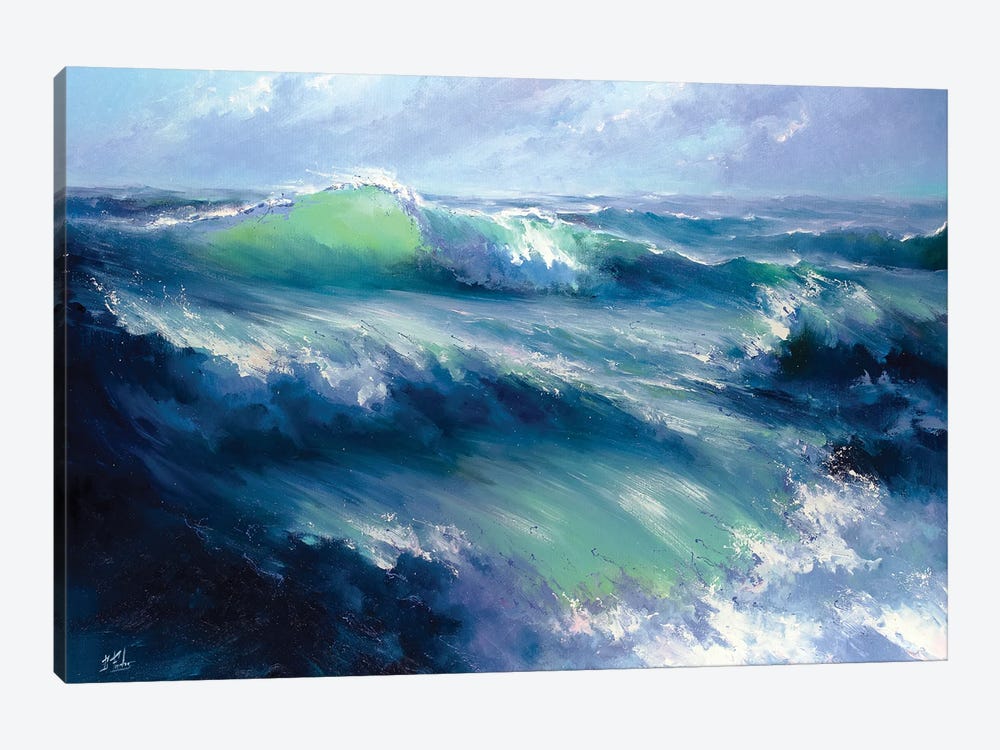 Morning Storm by Bozhena Fuchs 1-piece Canvas Artwork