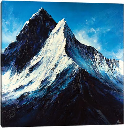 Mount Everest Canvas Art Print - Bozhena Fuchs