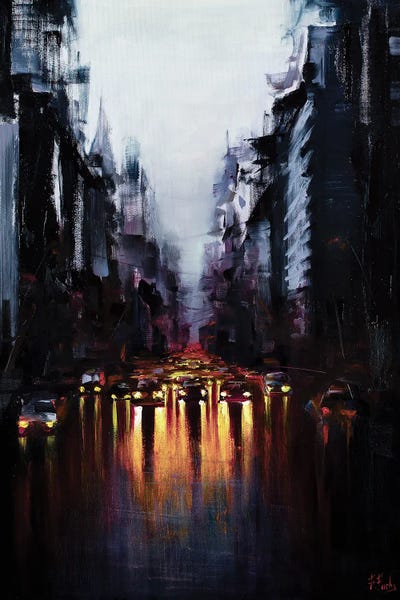 After Morning Rain by Bozhena Fuchs framed wall art