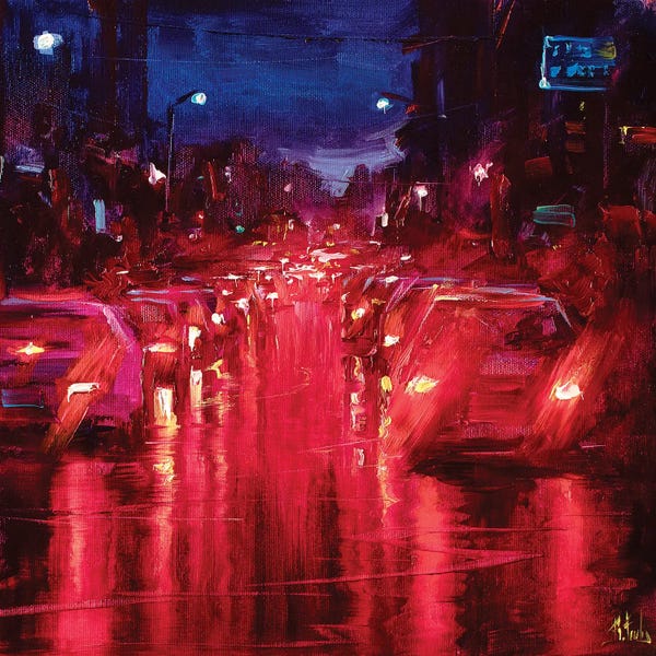 Bozhena Fuchs: Red Lights by Bozhena Fuchs