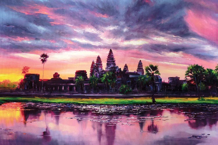 Angkor Wat by Bozhena Fuchs wall art