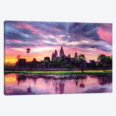 Angkor Wat Canvas Print #BZH52} by Bozhena Fuchs Canvas Print