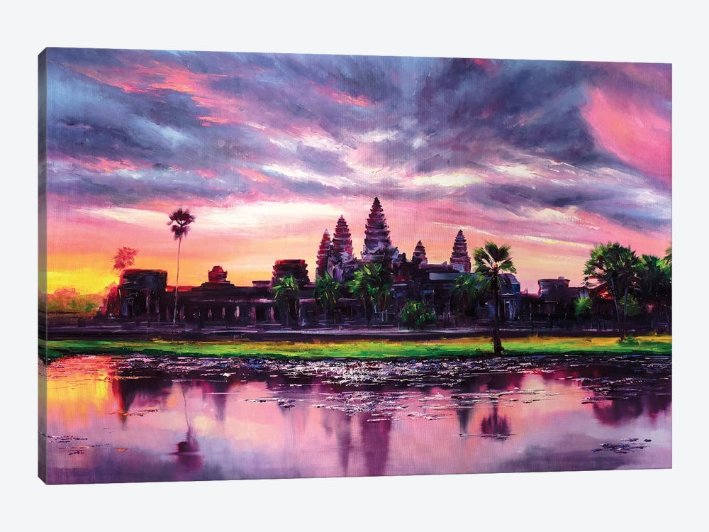 Angkor Wat by Bozhena Fuchs 1-piece Canvas Art Print