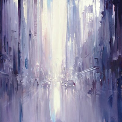 City Morning Light by Bozhena Fuchs art print