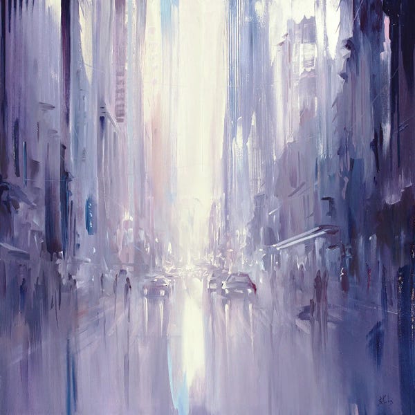 Bozhena Fuchs: City Morning Light by Bozhena Fuchs