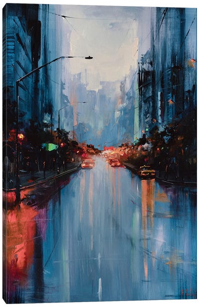 After The Rain Canvas Art Print - Bozhena Fuchs