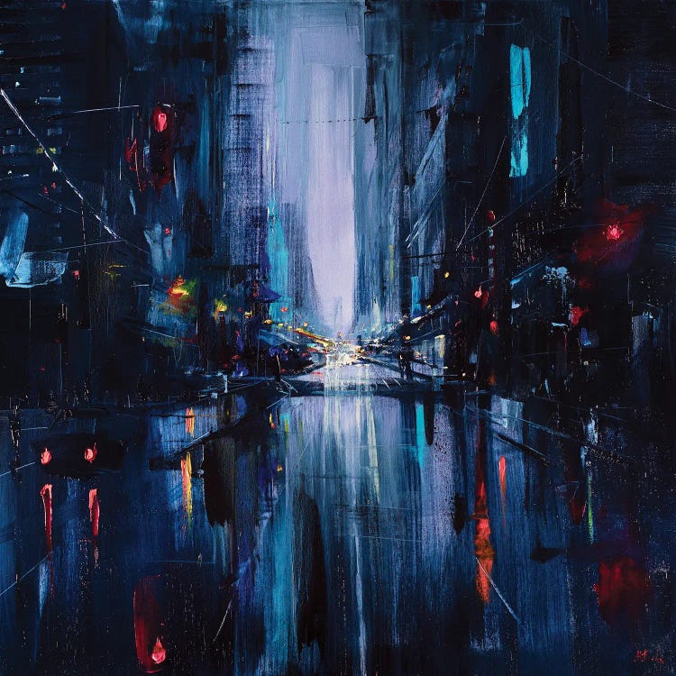 City Night Painting