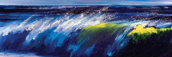 Bozhena Fuchs: Ocean Wave by Bozhena Fuchs