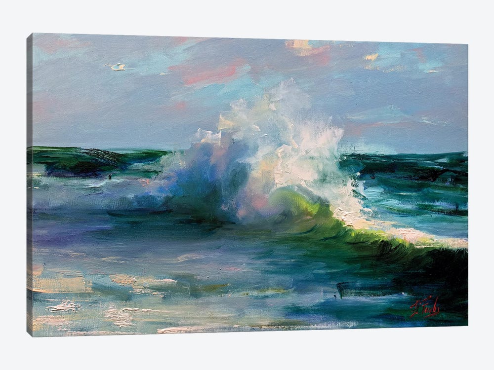 The Wave by Bozhena Fuchs 1-piece Canvas Print