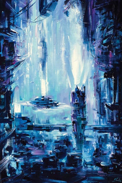 Bozhena Fuchs: Neon City by Bozhena Fuchs