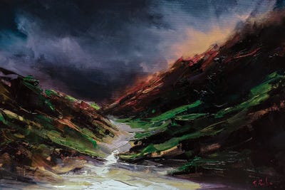 Through The Fog by Bozhena Fuchs framed wall art