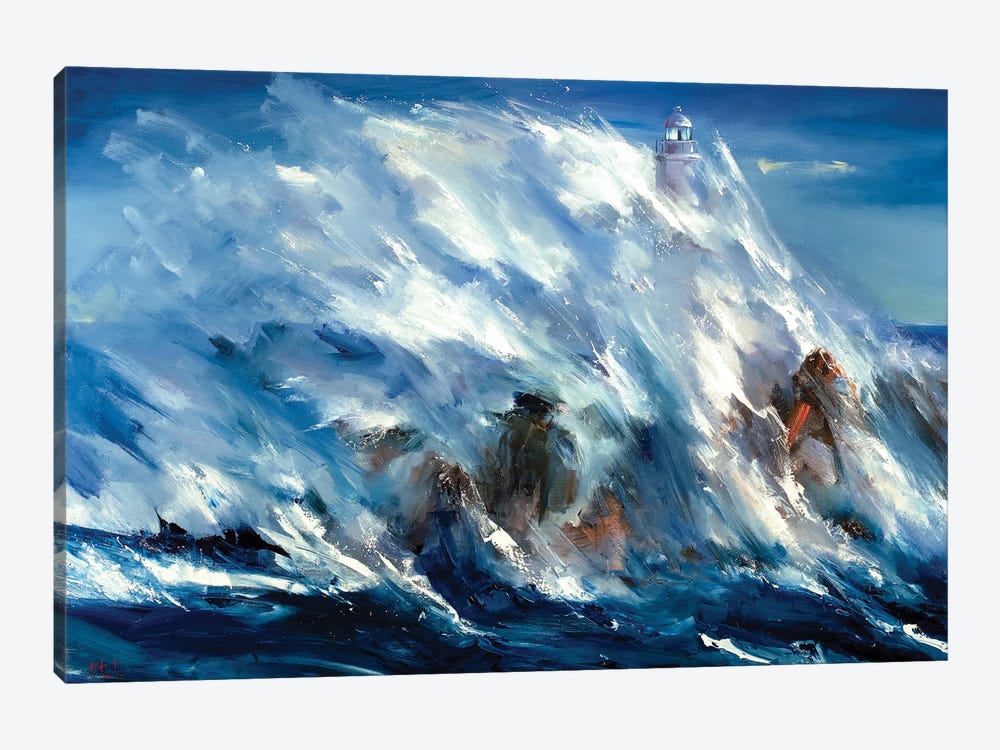 The Lighthouse by Bozhena Fuchs 1-piece Canvas Art