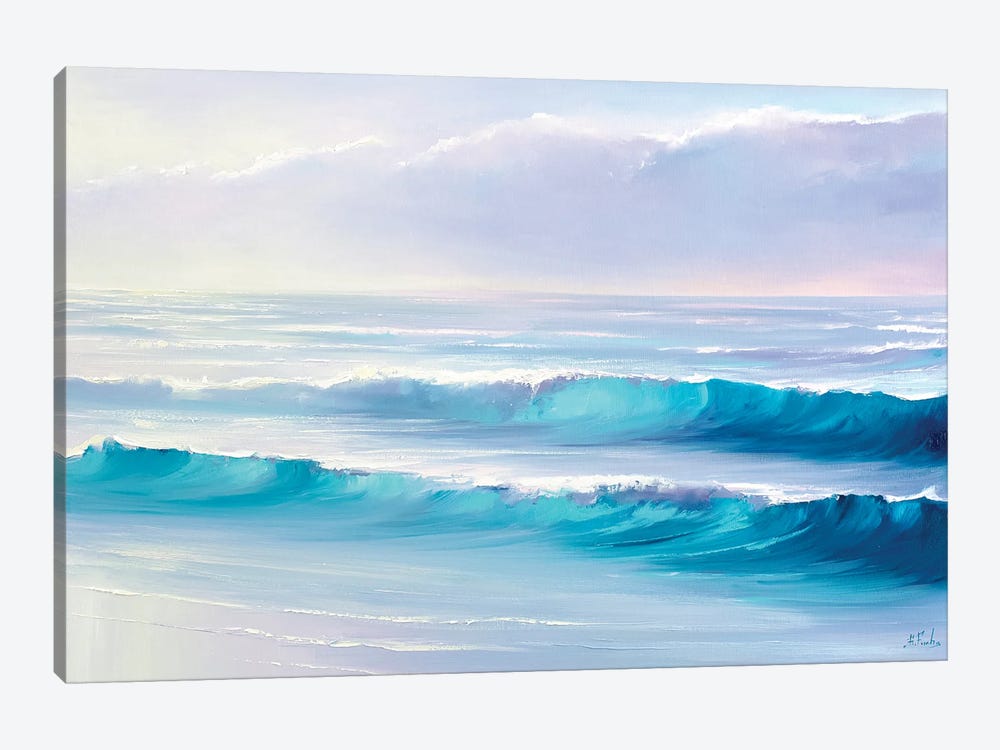 The Sound Of The Waves by Bozhena Fuchs 1-piece Canvas Artwork
