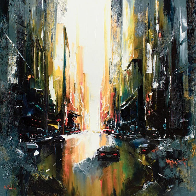 Energy Of The City by Bozhena Fuchs wall art