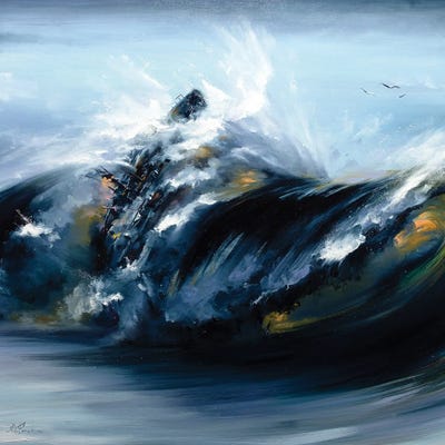 Conquering The Elements by Bozhena Fuchs framed wall art